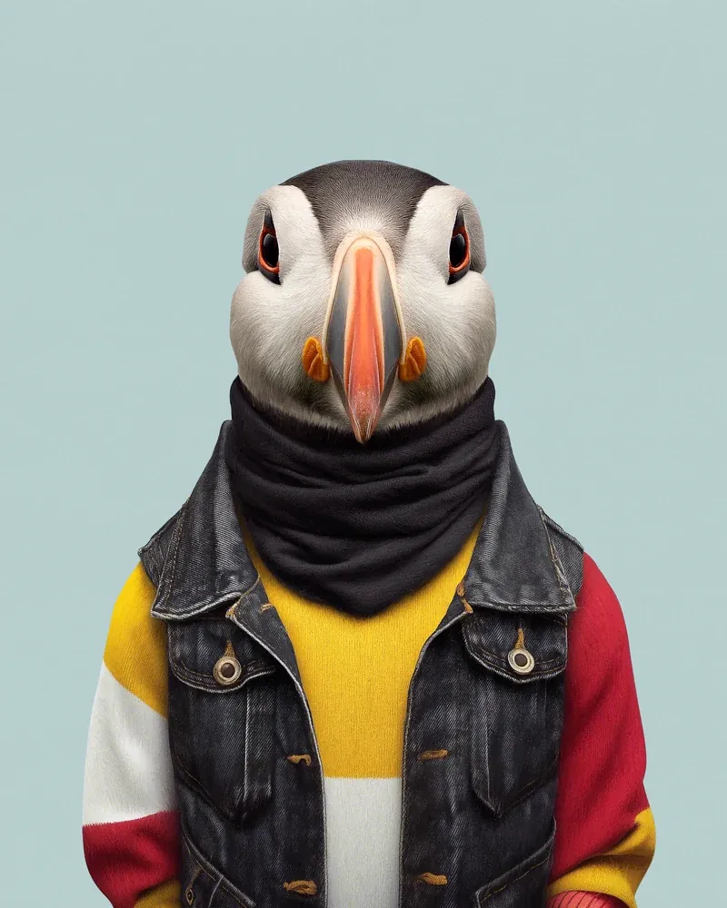 Alek · Atlantic puffin (Fratercula arctica)